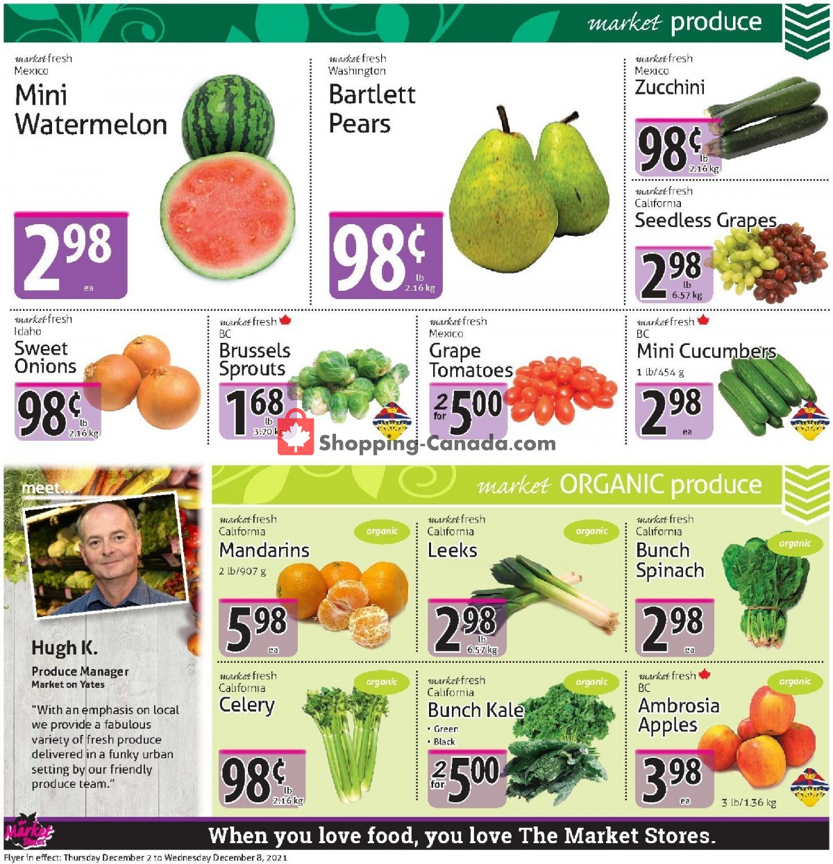 The Market Stores flyer from Thursday December 2, 2021 to Wednesday December 8, 2021 - page 2