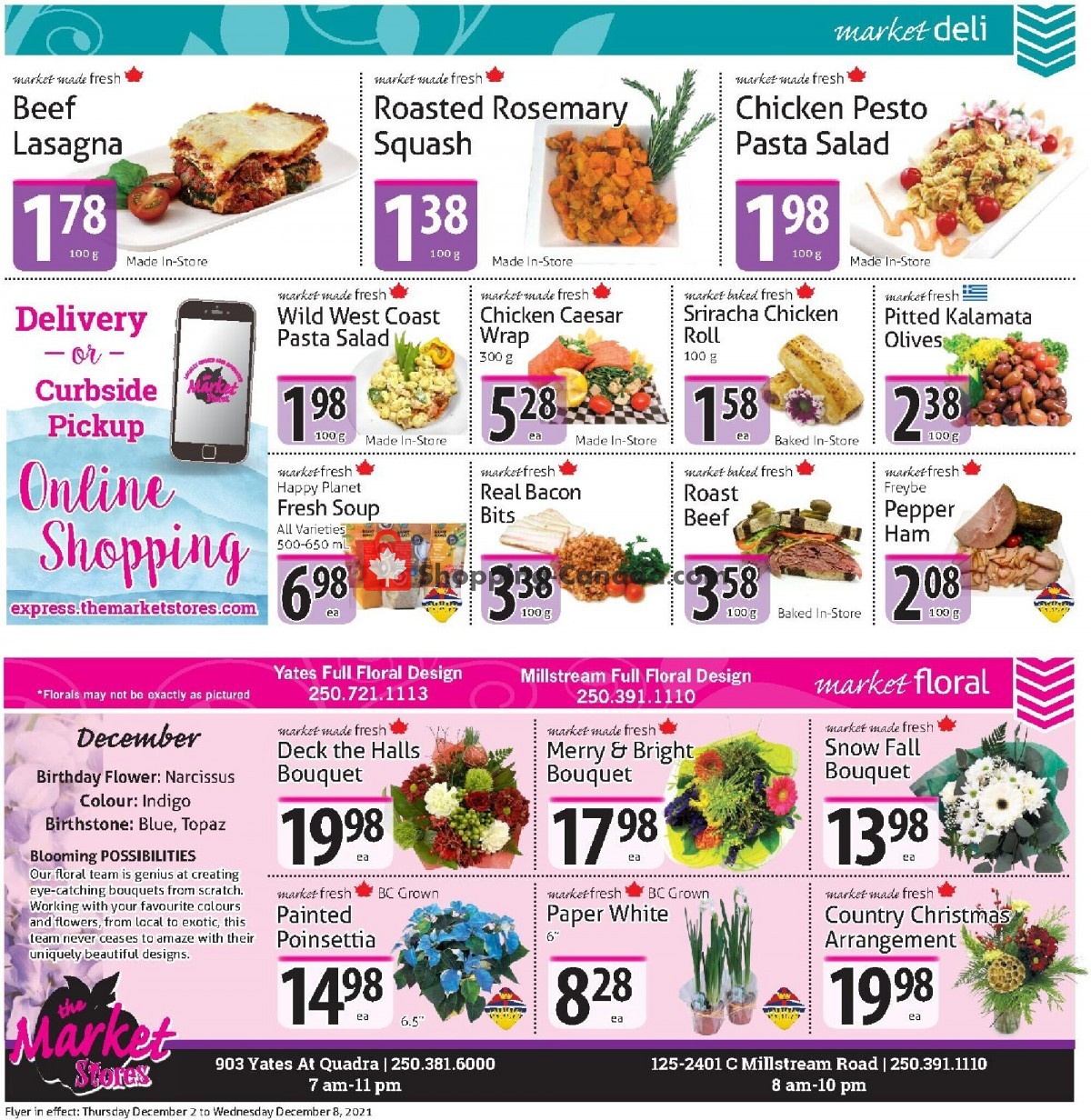 The Market Stores flyer from Thursday December 2, 2021 to Wednesday December 8, 2021 - page 8