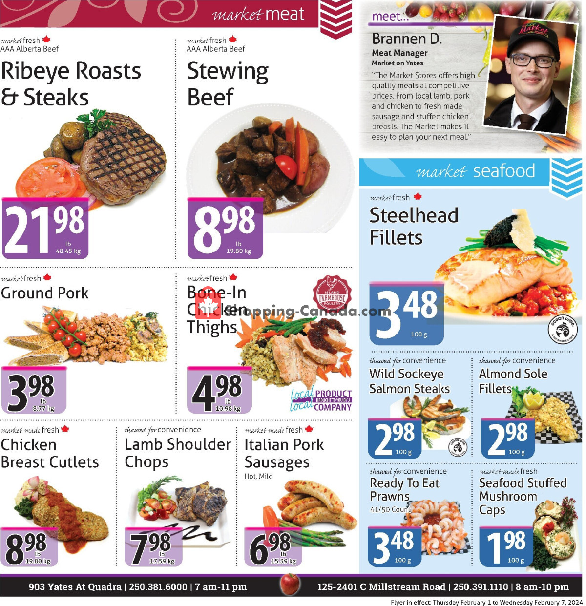 The Market Stores flyer from Thursday February 1, 2024 to Wednesday February 7, 2024 - page 3