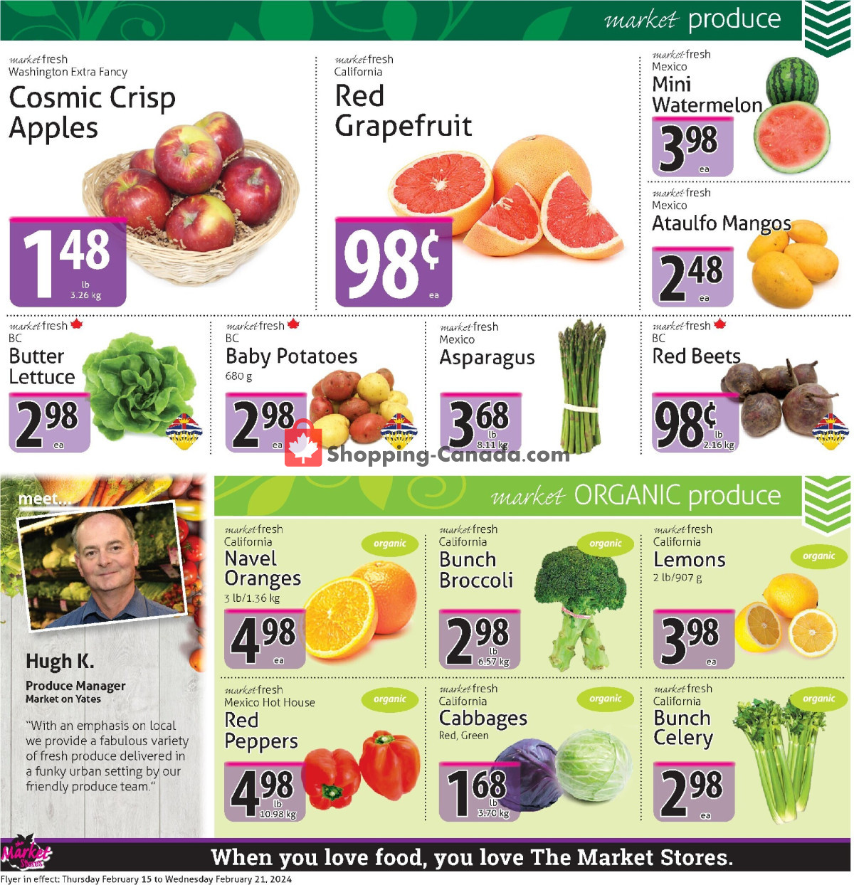 The Market Stores flyer from Thursday February 15, 2024 to Wednesday February 21, 2024 - page 2