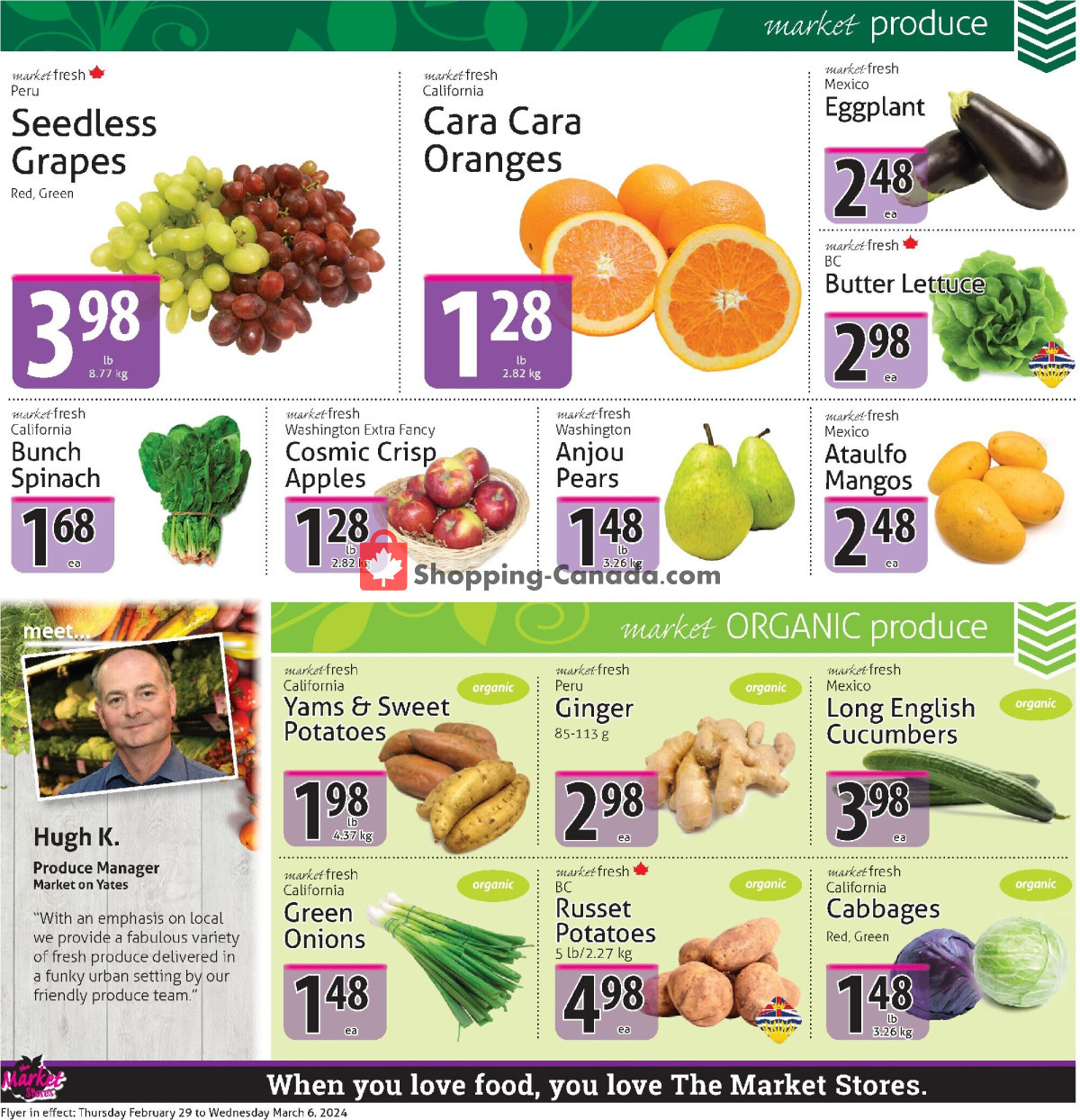 The Market Stores flyer from Thursday February 29, 2024 to Wednesday March 6, 2024 - page 2