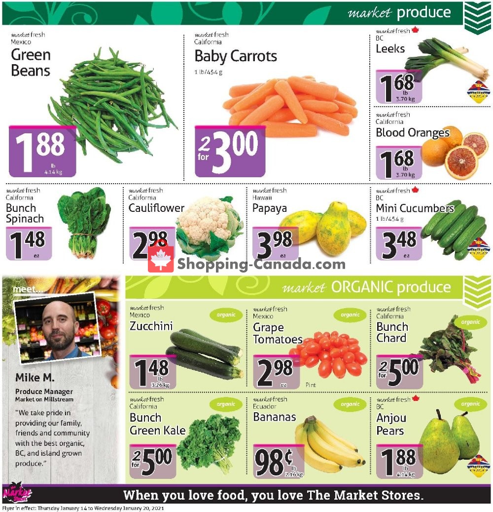 The Market Stores flyer from Thursday January 14, 2021 to Wednesday January 20, 2021 - page 2