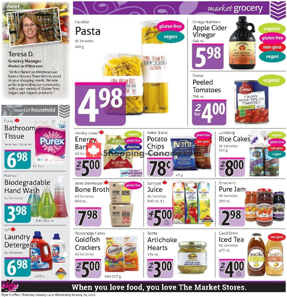 The Market Stores flyer from Thursday January 14, 2021 to Wednesday January 20, 2021 - page 4