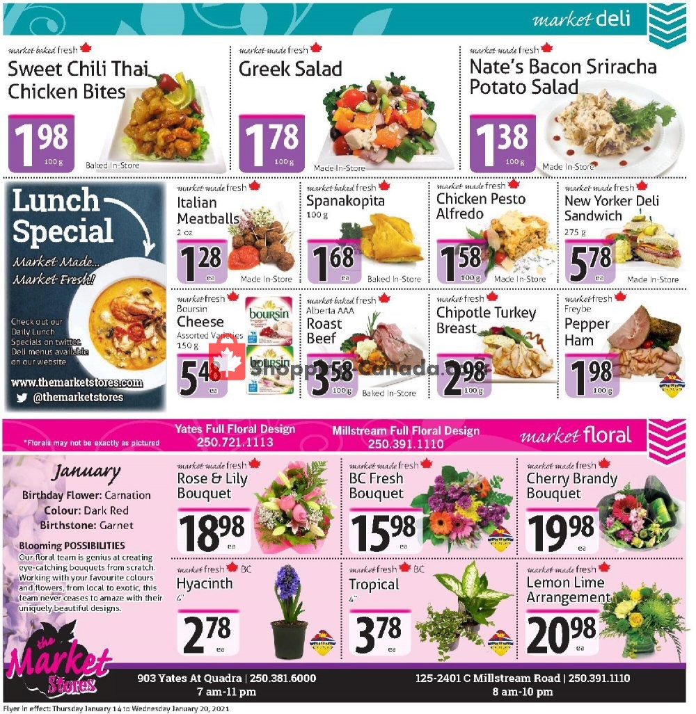 The Market Stores flyer from Thursday January 14, 2021 to Wednesday January 20, 2021 - page 8