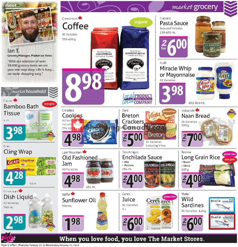 The Market Stores flyer from Thursday January 21, 2021 to Wednesday January 27, 2021 - page 4