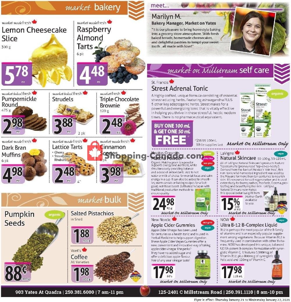 The Market Stores flyer from Thursday January 21, 2021 to Wednesday January 27, 2021 - page 7