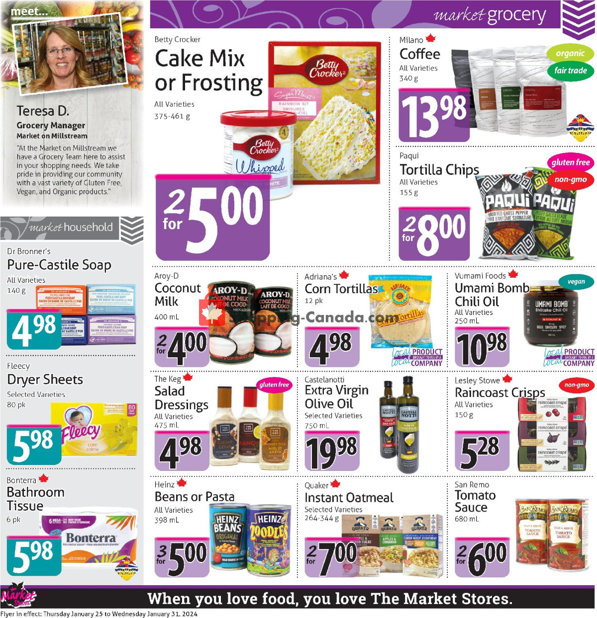The Market Stores flyer from Thursday January 25, 2024 to Wednesday January 31, 2024 - page 4