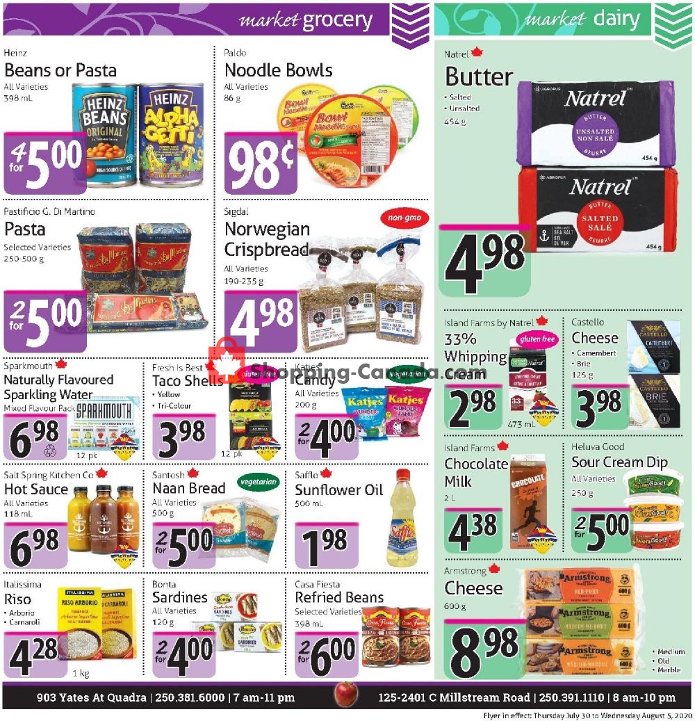 The Market Stores flyer from Thursday July 30, 2020 to Wednesday August 5, 2020 - page 5