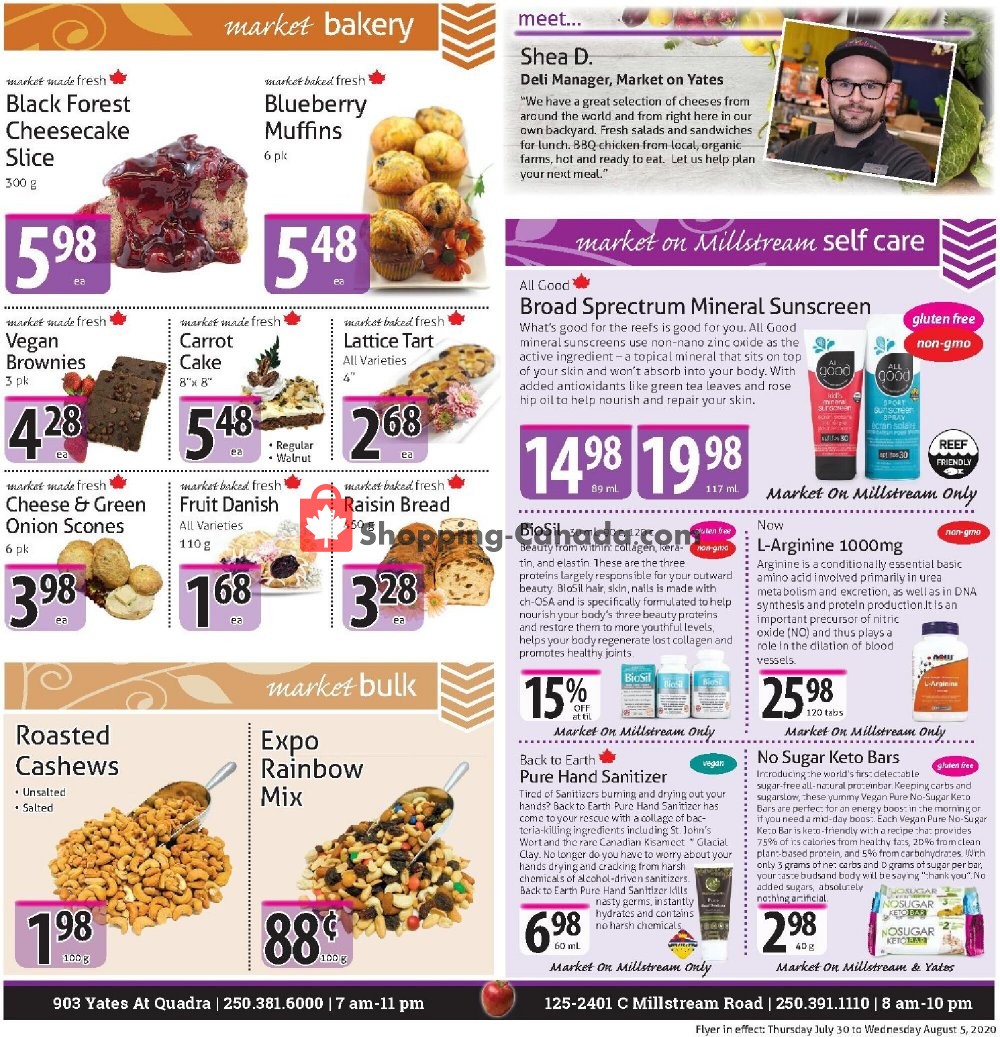 The Market Stores flyer from Thursday July 30, 2020 to Wednesday August 5, 2020 - page 7
