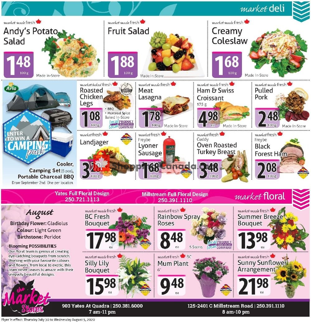 The Market Stores flyer from Thursday July 30, 2020 to Wednesday August 5, 2020 - page 8