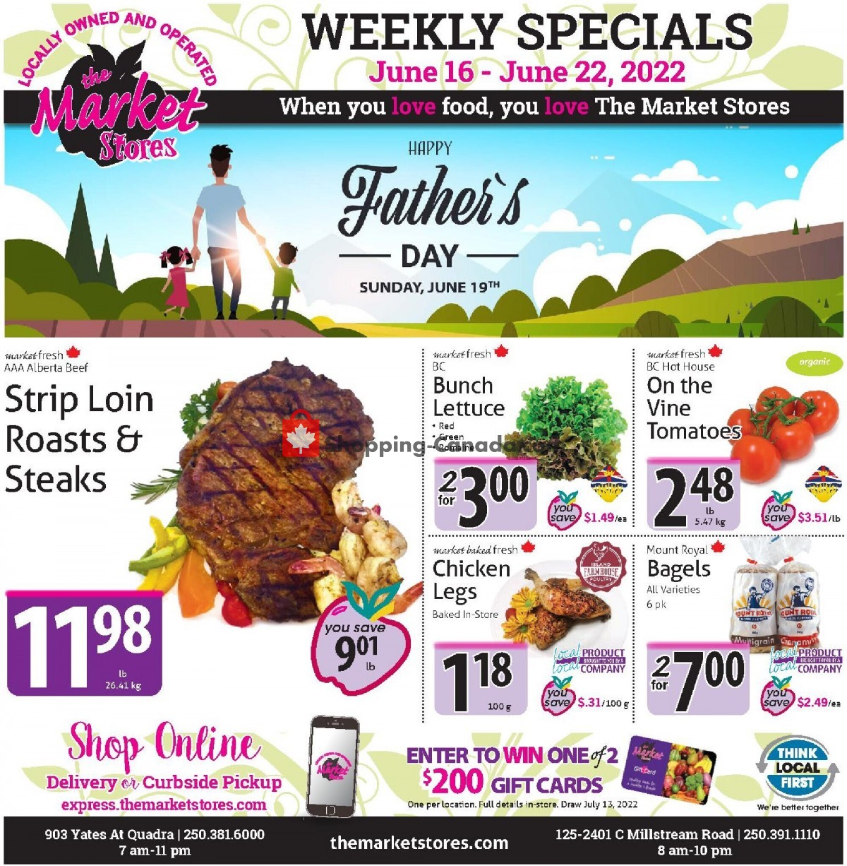 The Market Stores flyer from Thursday June 16, 2022 to Wednesday June 22, 2022 - page 1