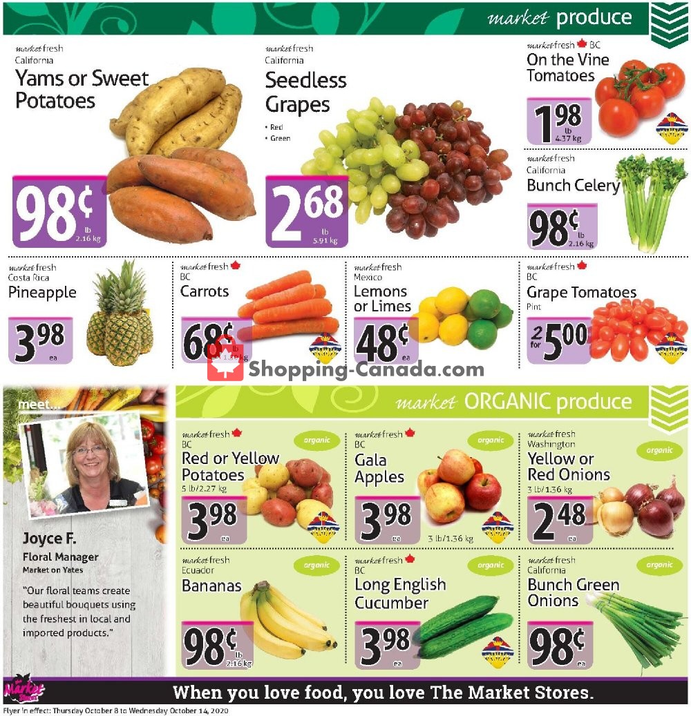 The Market Stores flyer from Thursday October 8, 2020 to Wednesday October 14, 2020 - page 2