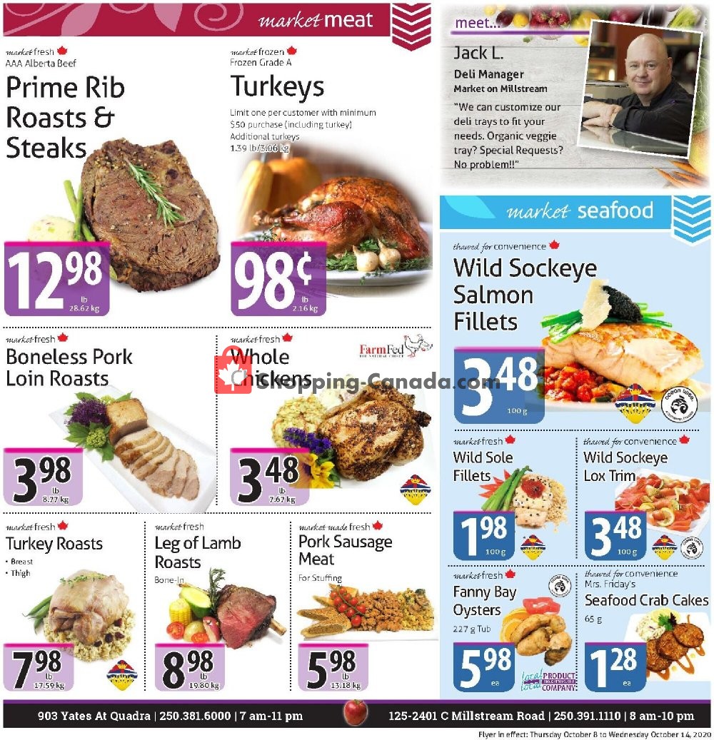 The Market Stores flyer from Thursday October 8, 2020 to Wednesday October 14, 2020 - page 3