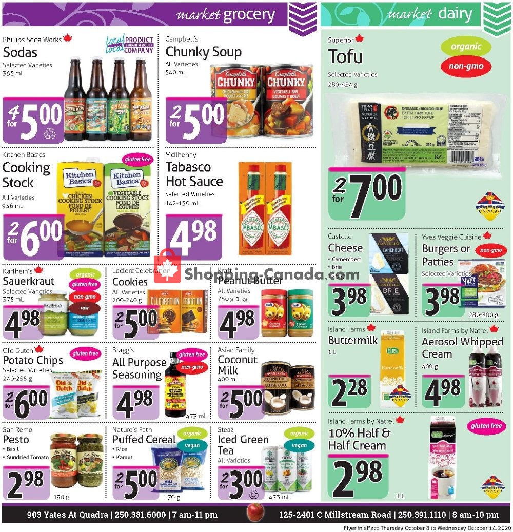 The Market Stores flyer from Thursday October 8, 2020 to Wednesday October 14, 2020 - page 5