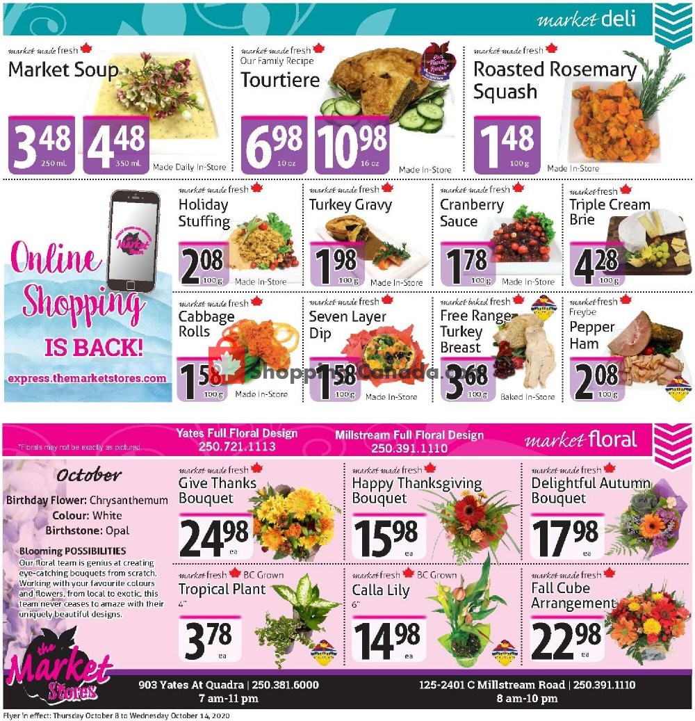 The Market Stores flyer from Thursday October 8, 2020 to Wednesday October 14, 2020 - page 8