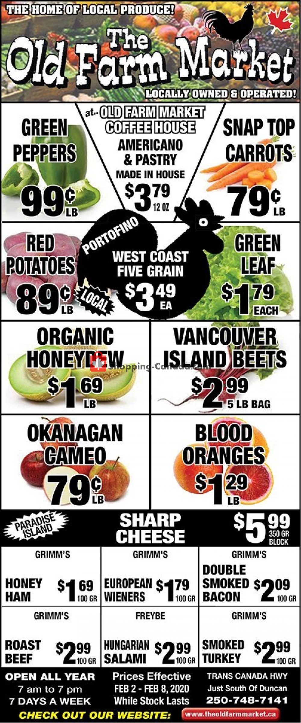 The Old Farm Market flyer from Sunday February 2, 2020 to Saturday February 8, 2020 - page 1