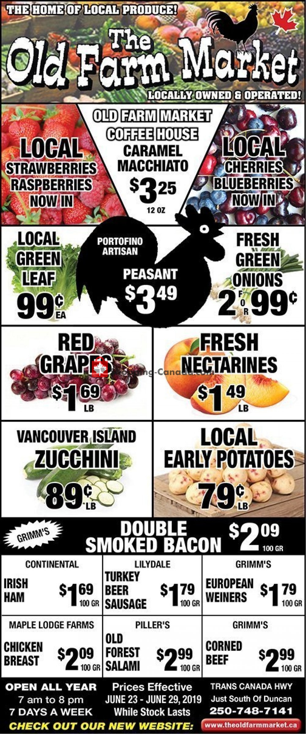 The Old Farm Market flyer from Sunday June 23, 2019 to Saturday June 29, 2019 - page 1