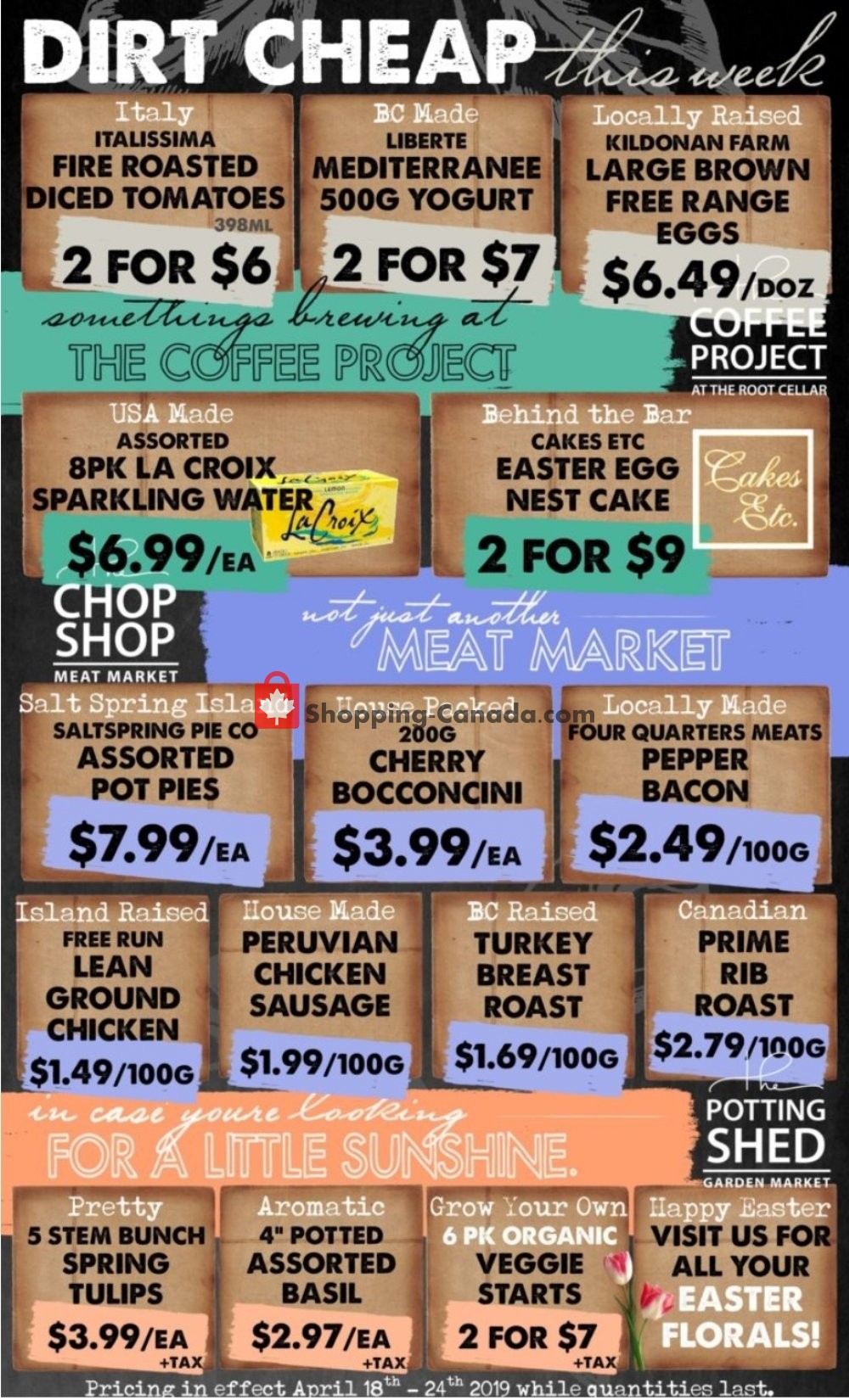 The Root Cellar flyer from Thursday April 18, 2019 to Wednesday April 24, 2019 - page 2