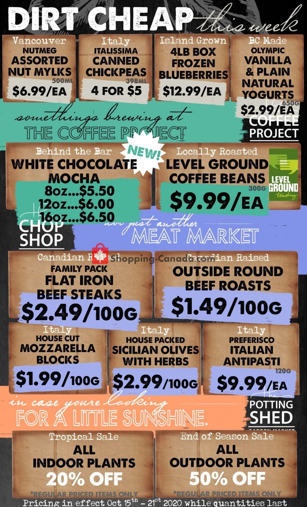 The Root Cellar flyer from Thursday October 15, 2020 to Wednesday October 21, 2020 - page 3