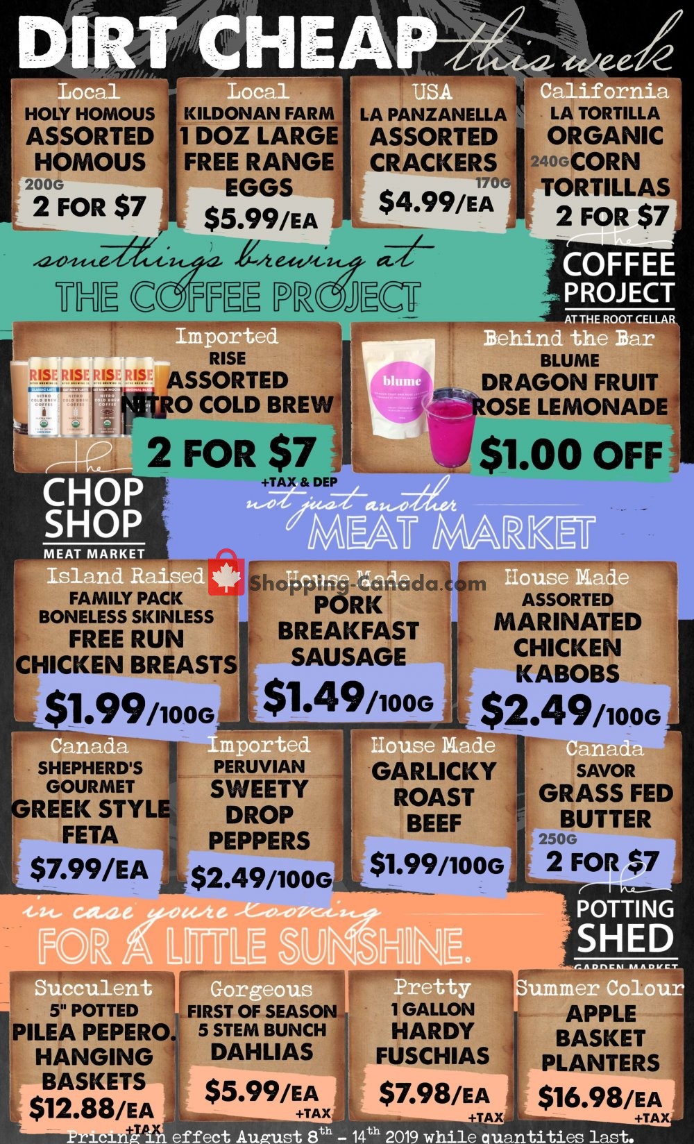 The Root Cellar flyer from Thursday August 8, 2019 to Wednesday August 14, 2019 - page 2