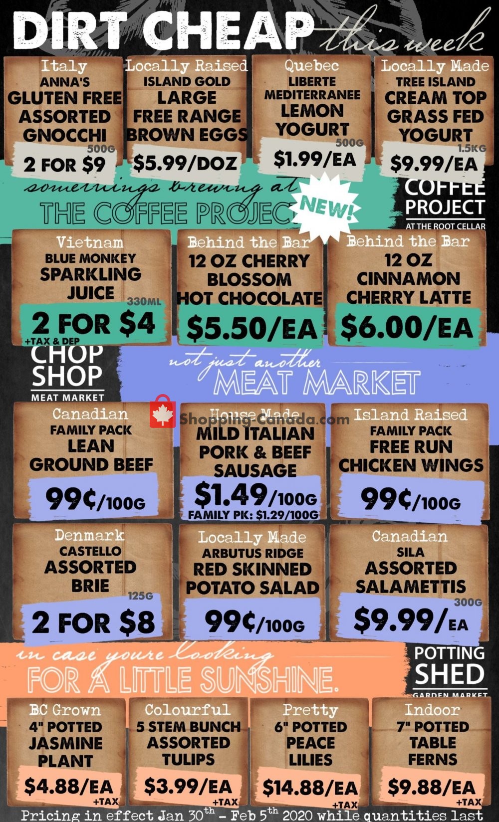 The Root Cellar flyer from Thursday January 30, 2020 to Wednesday February 5, 2020 - page 3