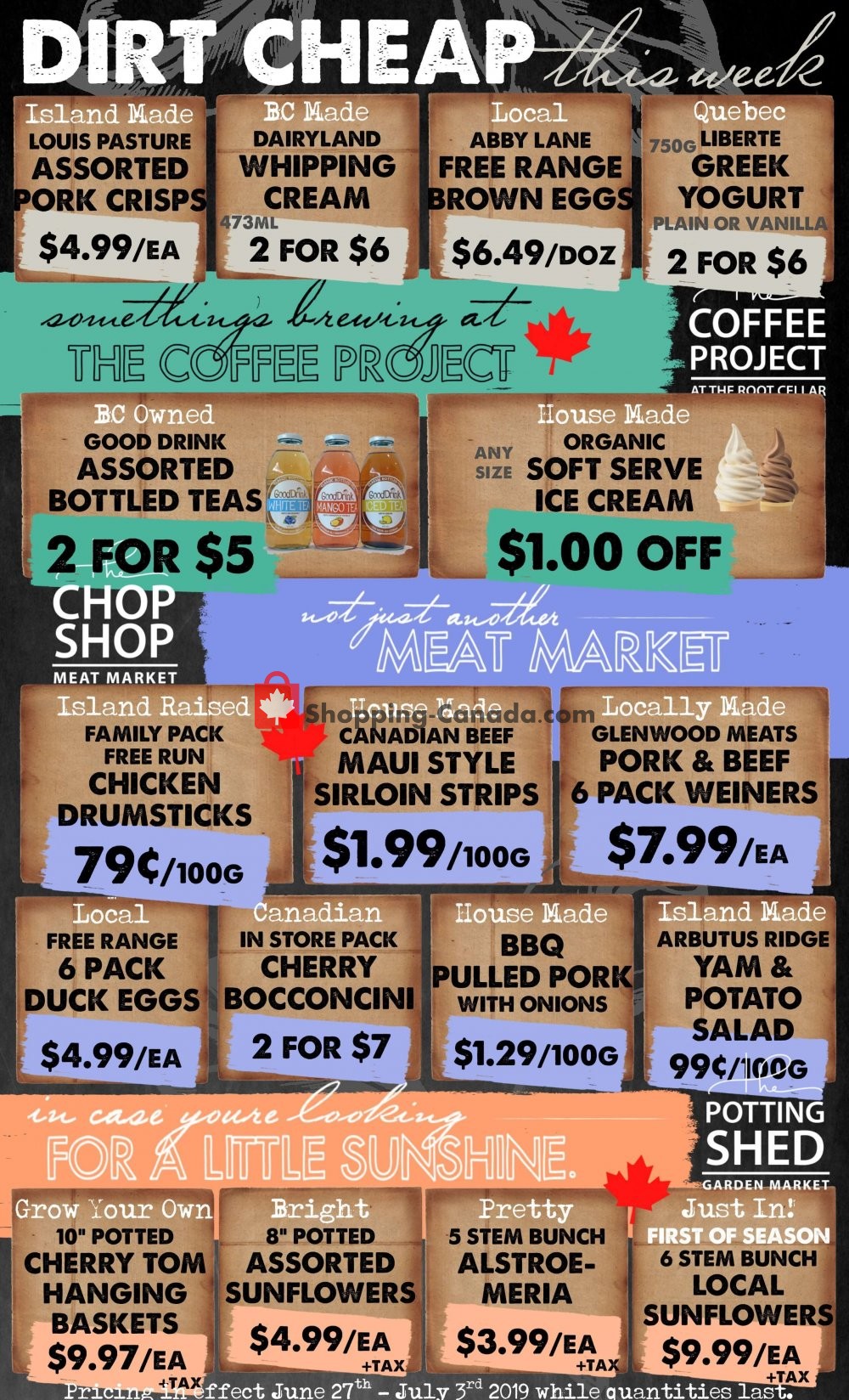 The Root Cellar flyer from Thursday June 27, 2019 to Wednesday July 3, 2019 - page 2