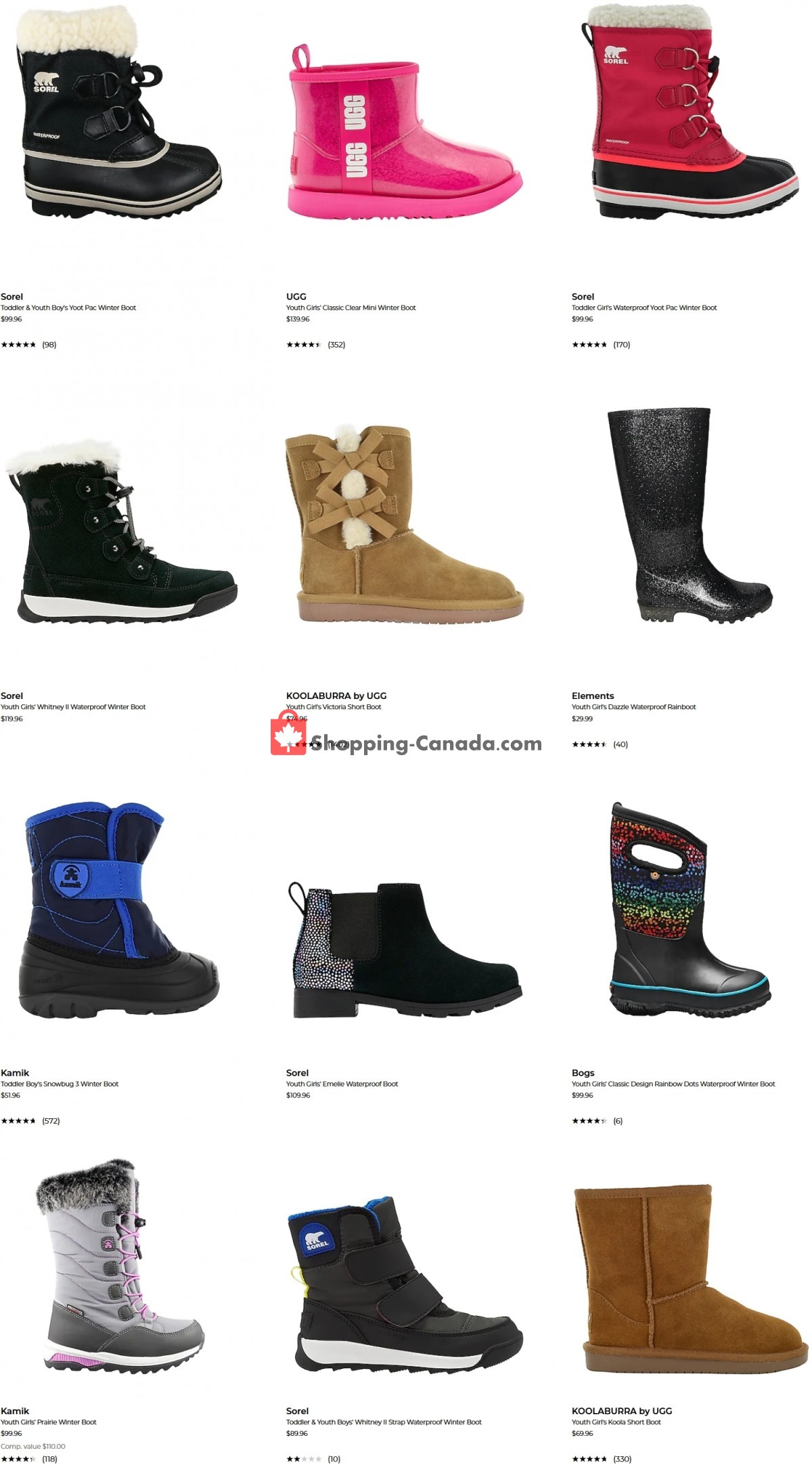 The Shoe Company Canada Flyer Amazing Savings December 14 