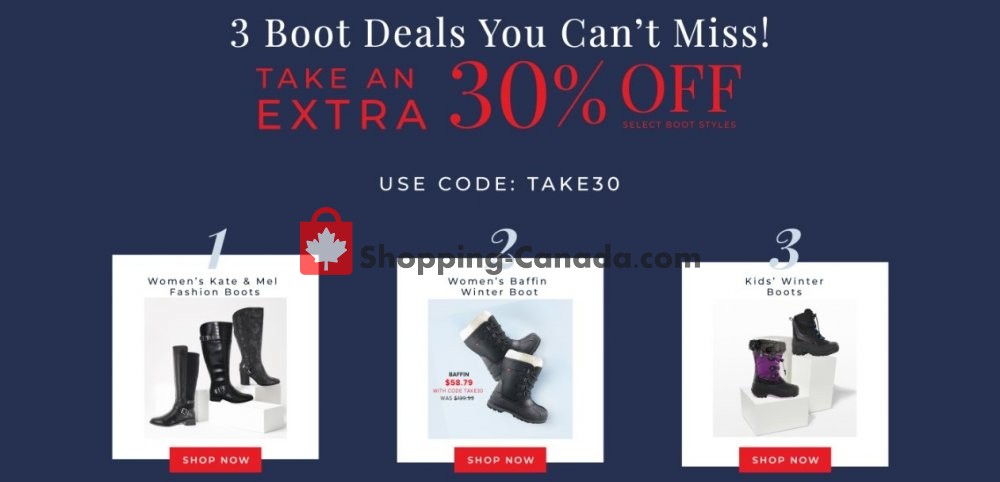 The Shoe Company flyer from Friday January 10, 2020 to Thursday January 16, 2020 - page 1