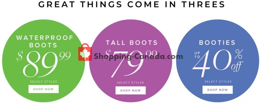 The Shoe Company flyer from Tuesday November 12, 2019 to Monday November 18, 2019 - page 1