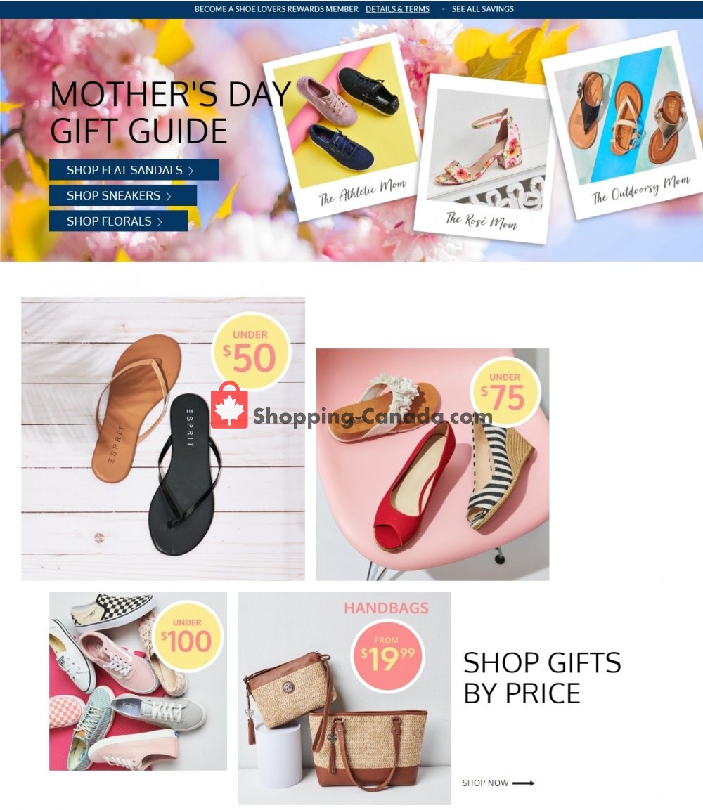 The Shoe Company flyer from Tuesday May 7, 2019 to Monday May 13, 2019 - page 1