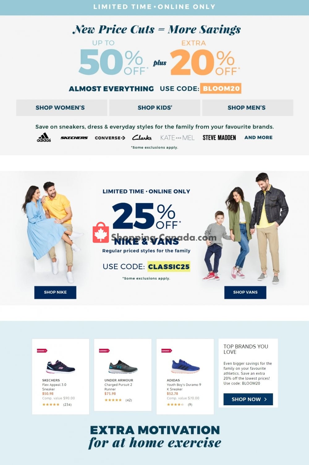 The Shoe Company flyer from Sunday April 26, 2020 to Saturday May 2, 2020 - page 1
