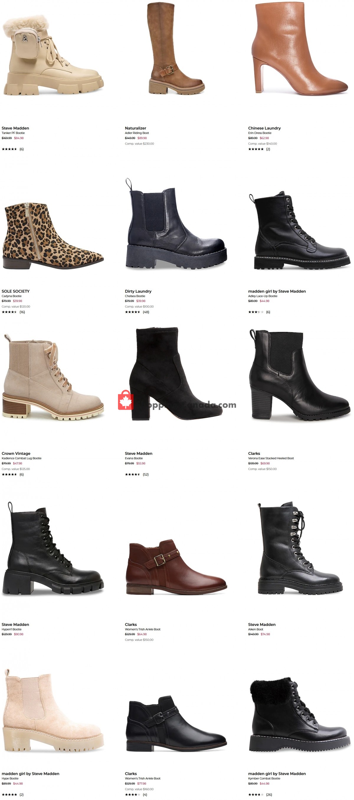 The Shoe Company Canada, flyer (Special Offer) November 9 November