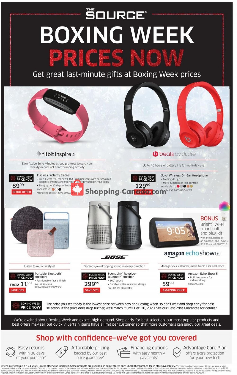The Source flyer from Thursday December 17, 2020 to Thursday December 24, 2020 - page 1