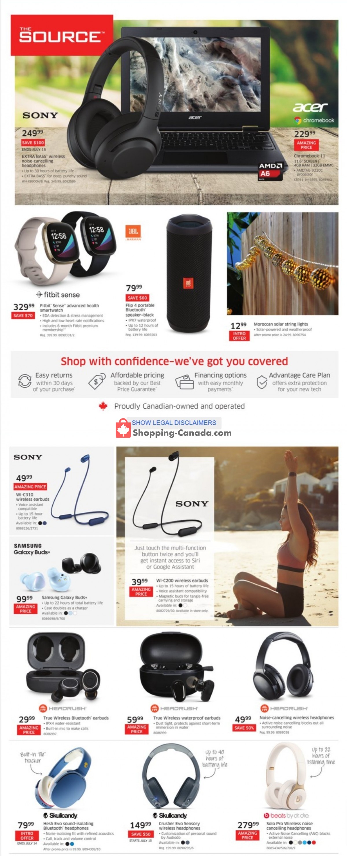 The Source flyer from Thursday July 8, 2021 to Wednesday July 21, 2021 - page 1