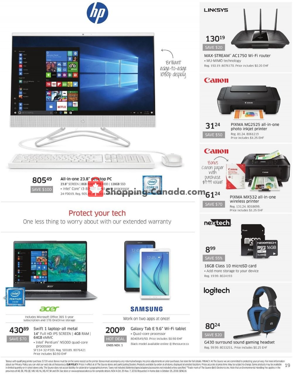 The Source flyer from Thursday October 25, 2018 to Wednesday November 7, 2018 - page 21