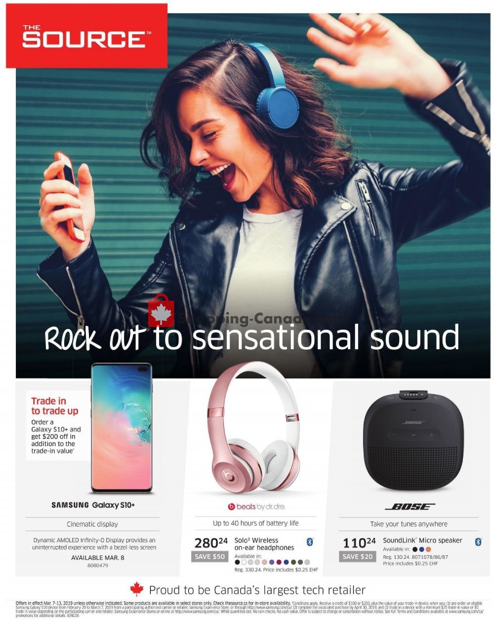 The Source flyer from Thursday March 7, 2019 to Wednesday March 13, 2019 - page 1