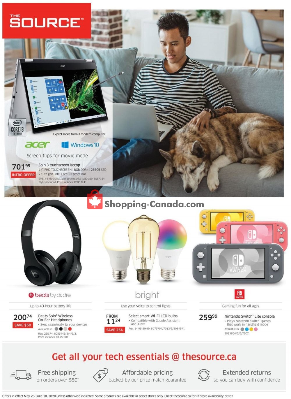 The Source flyer from Thursday May 28, 2020 to Wednesday June 10, 2020 - page 1