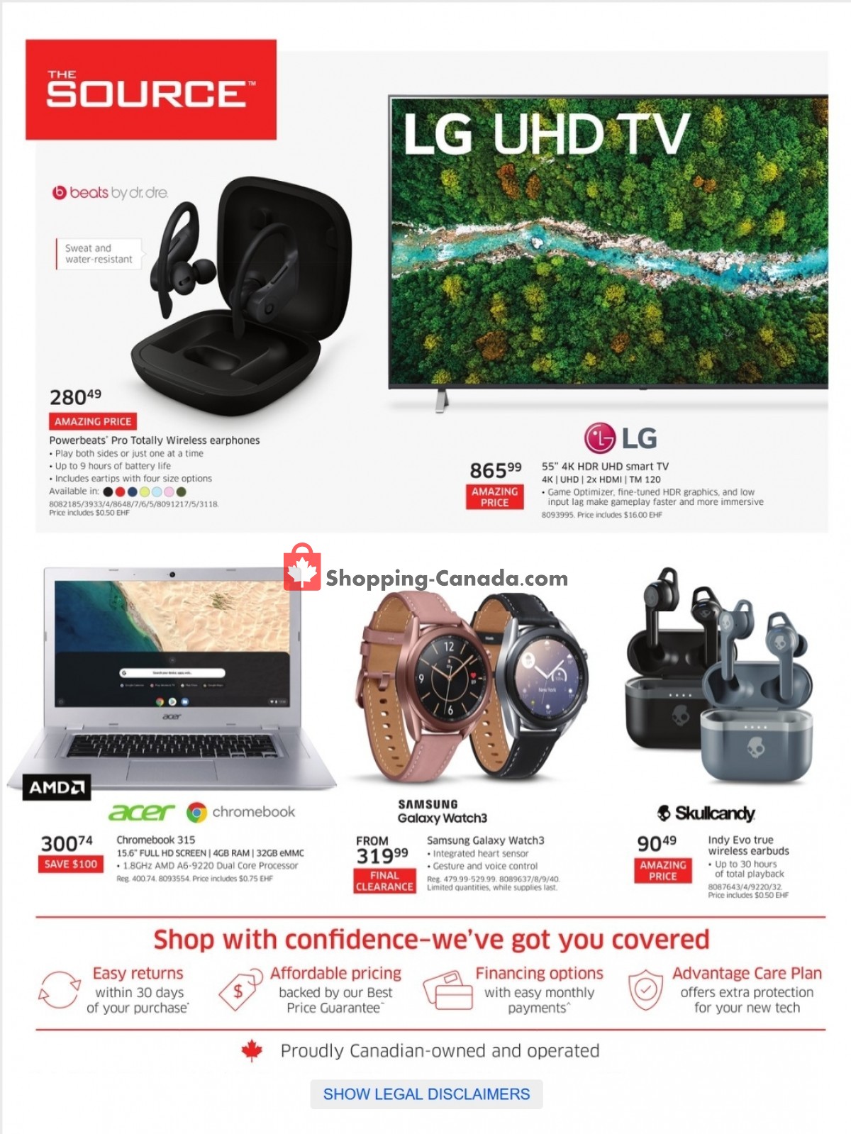 The Source flyer from Thursday September 9, 2021 to Wednesday September 22, 2021 - page 1
