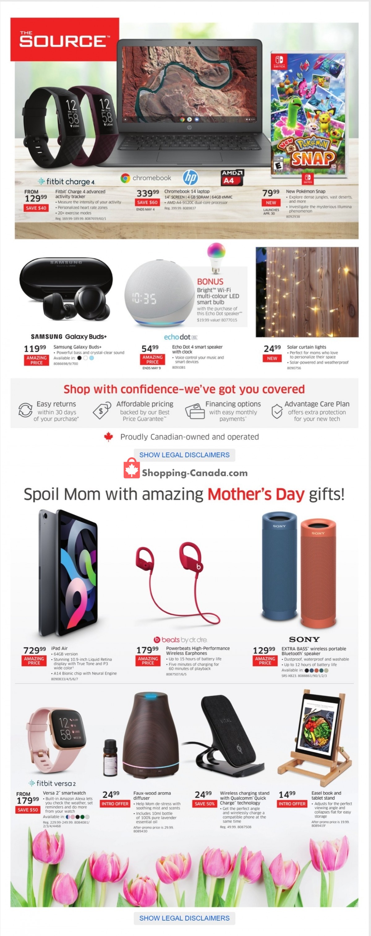 The Source flyer from Thursday April 29, 2021 to Wednesday May 12, 2021 - page 1