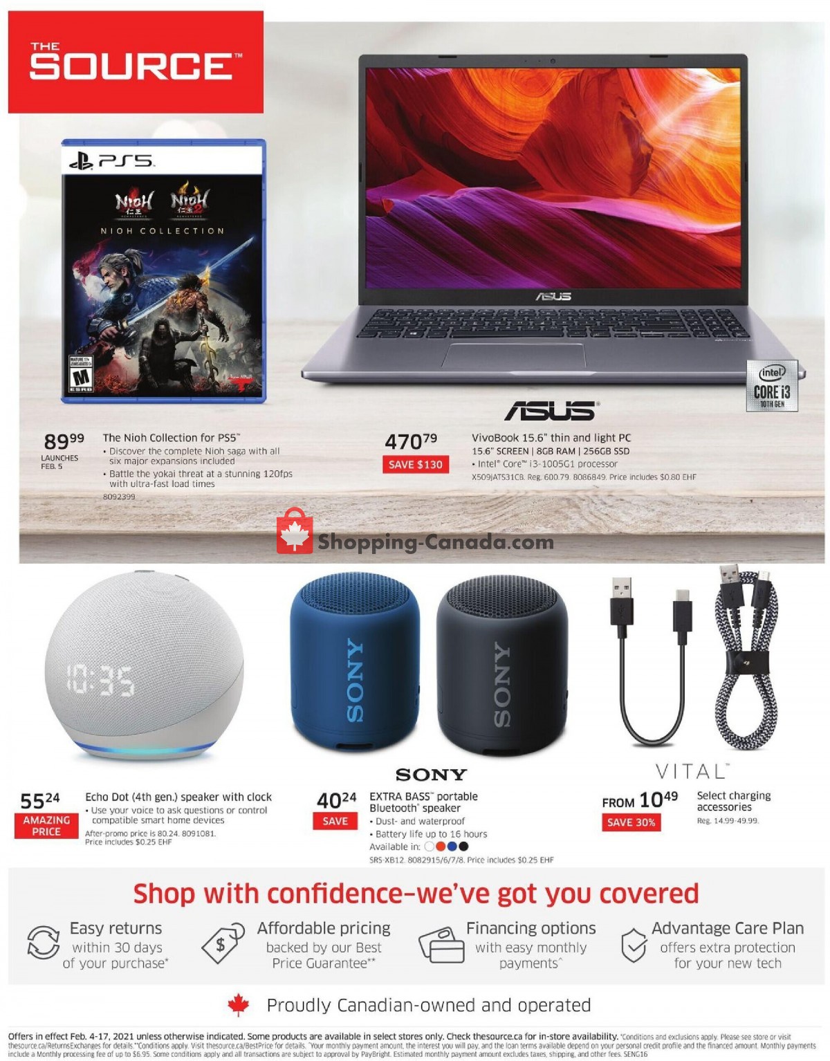 The Source flyer from Thursday February 4, 2021 to Wednesday February 17, 2021 - page 1