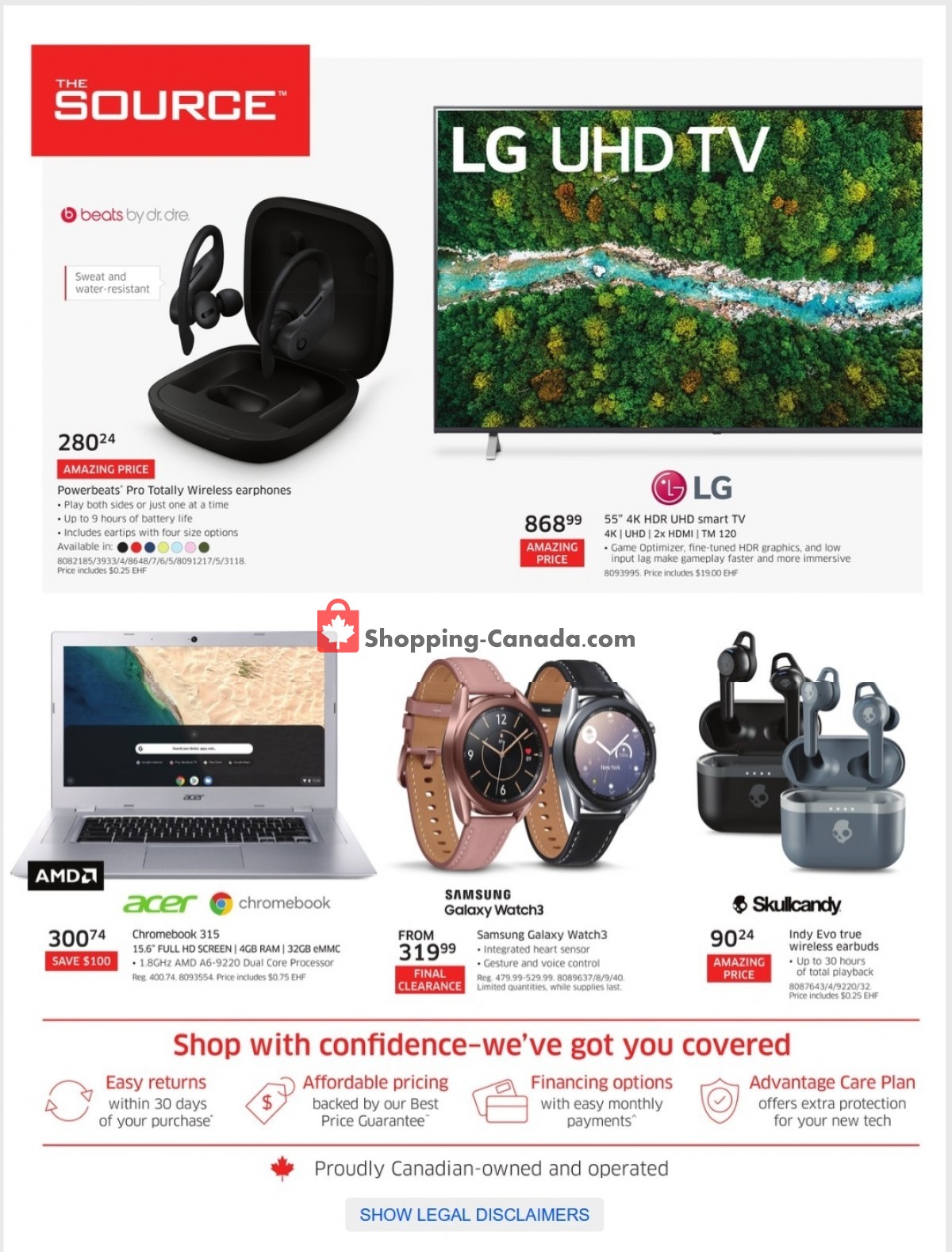 The Source flyer from Thursday September 9, 2021 to Wednesday September 22, 2021 - page 1