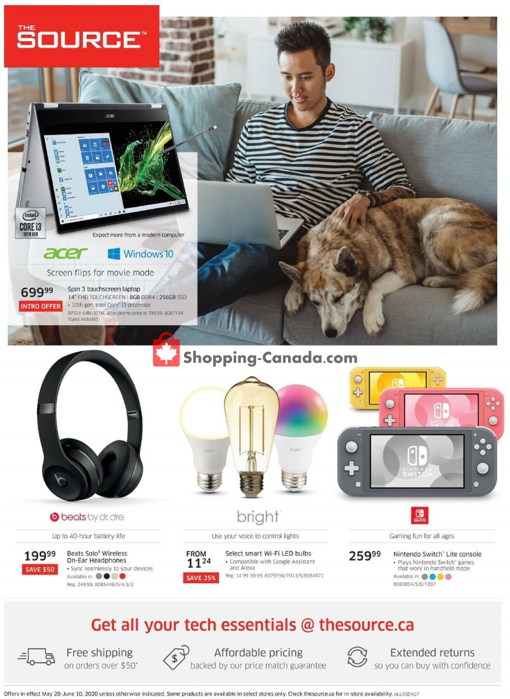 The Source flyer from Thursday May 28, 2020 to Wednesday June 10, 2020 - page 1