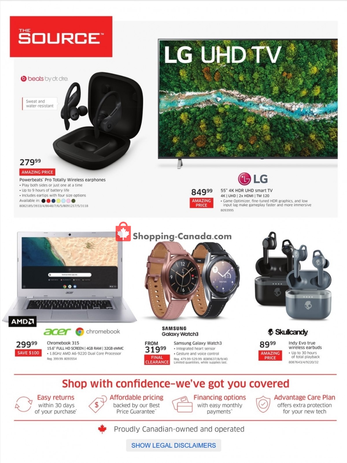 The Source flyer from Thursday September 9, 2021 to Wednesday September 22, 2021 - page 1