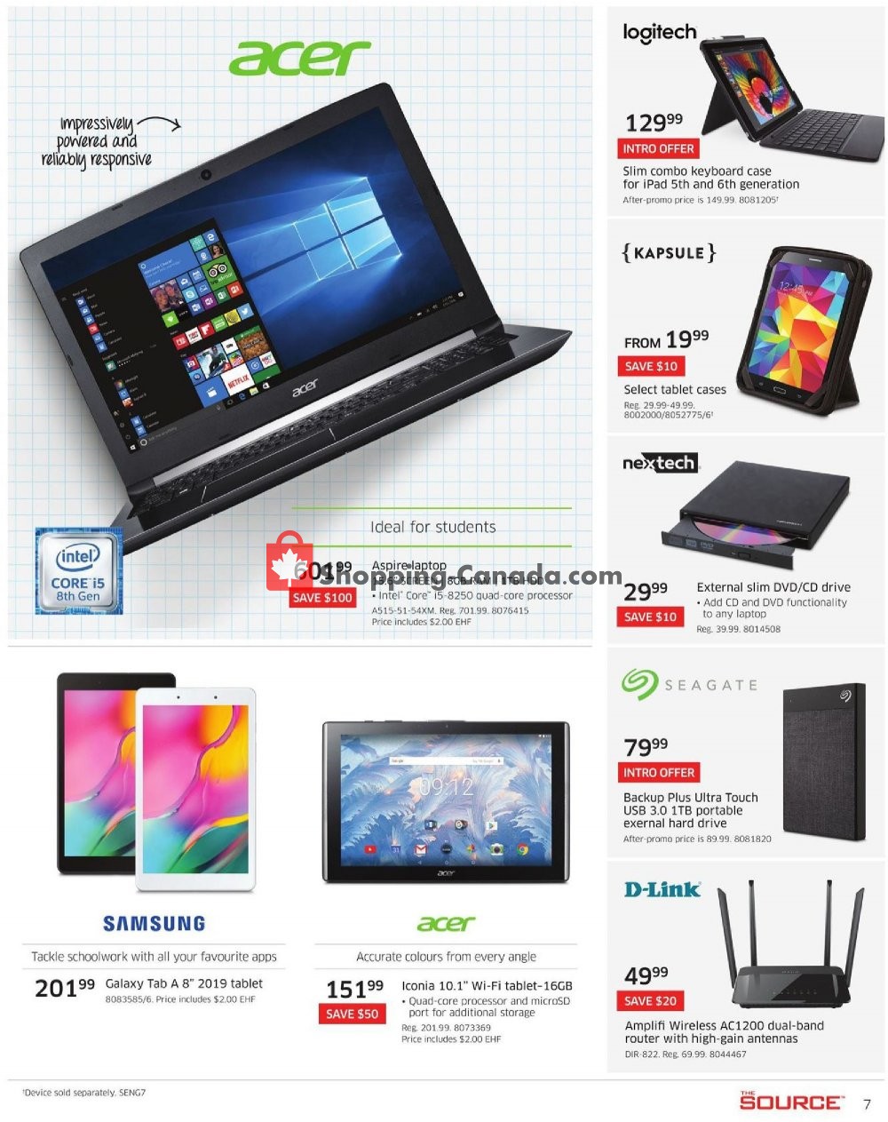 The Source flyer from Thursday September 5, 2019 to Wednesday September 11, 2019 - page 7