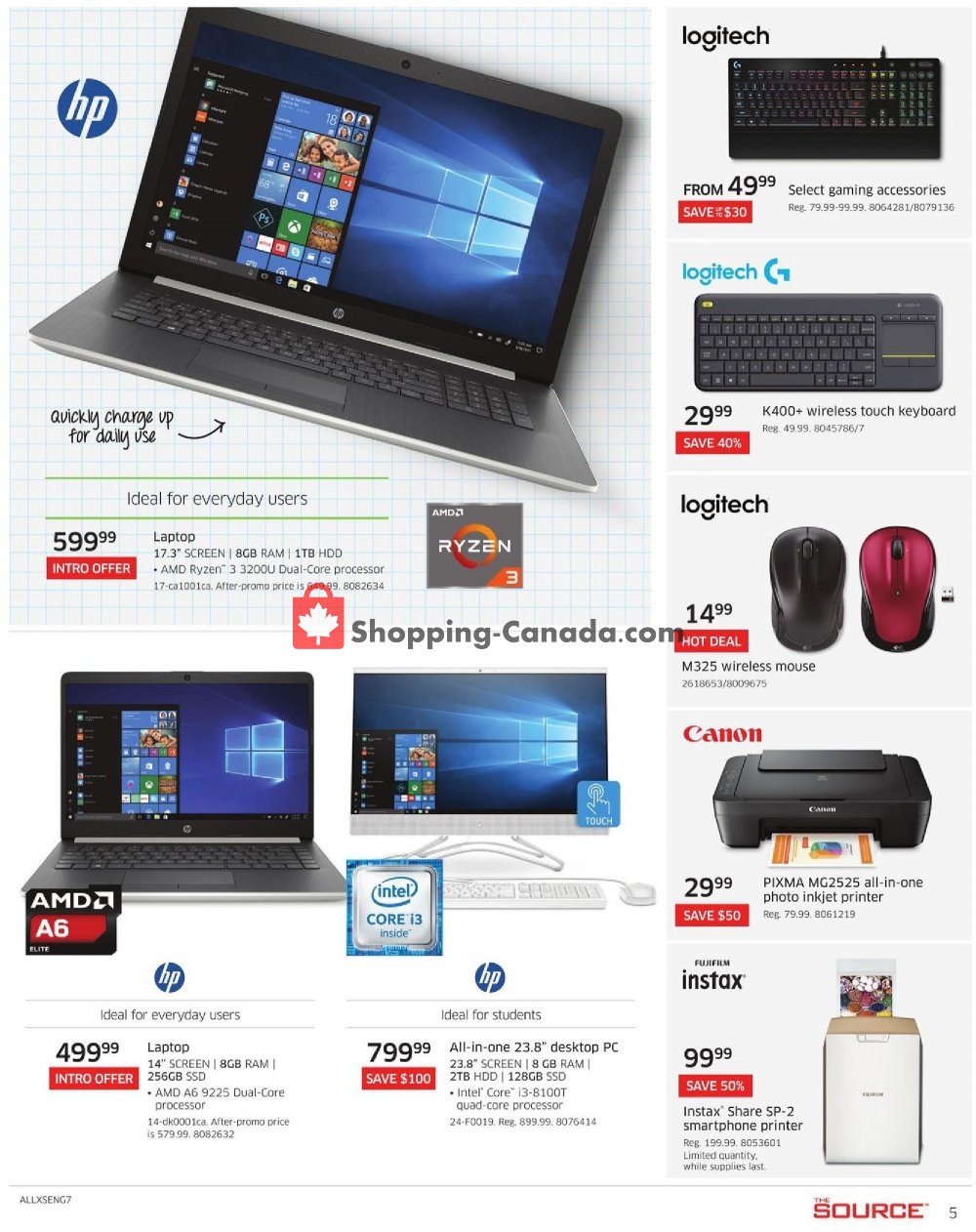 The Source flyer from Thursday September 5, 2019 to Wednesday September 11, 2019 - page 5