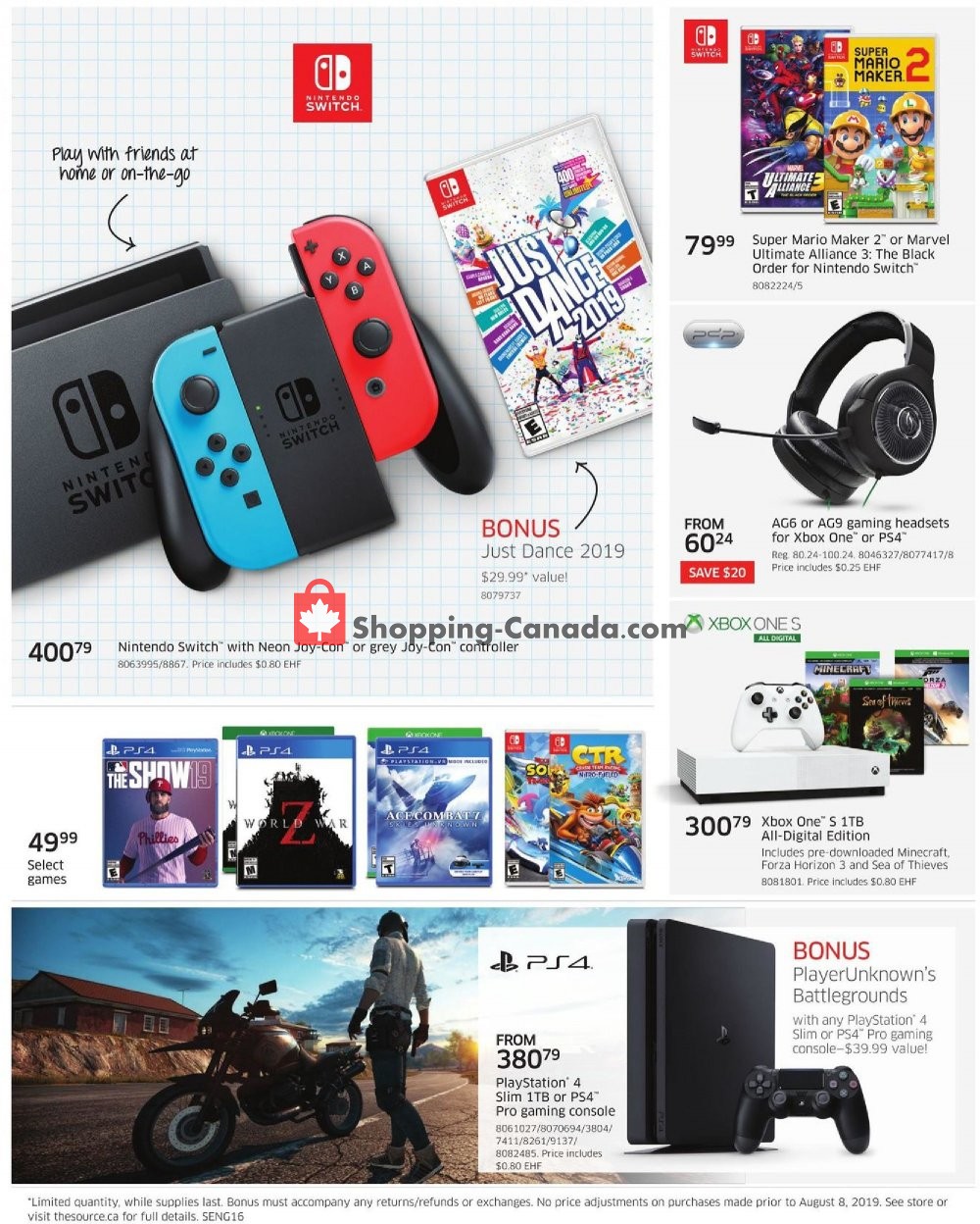 The Source flyer from Thursday August 8, 2019 to Wednesday August 21, 2019 - page 13
