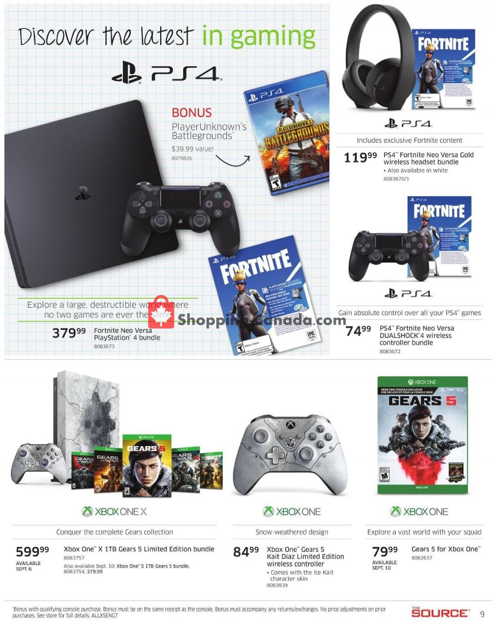 The Source flyer from Thursday September 5, 2019 to Wednesday September 11, 2019 - page 9