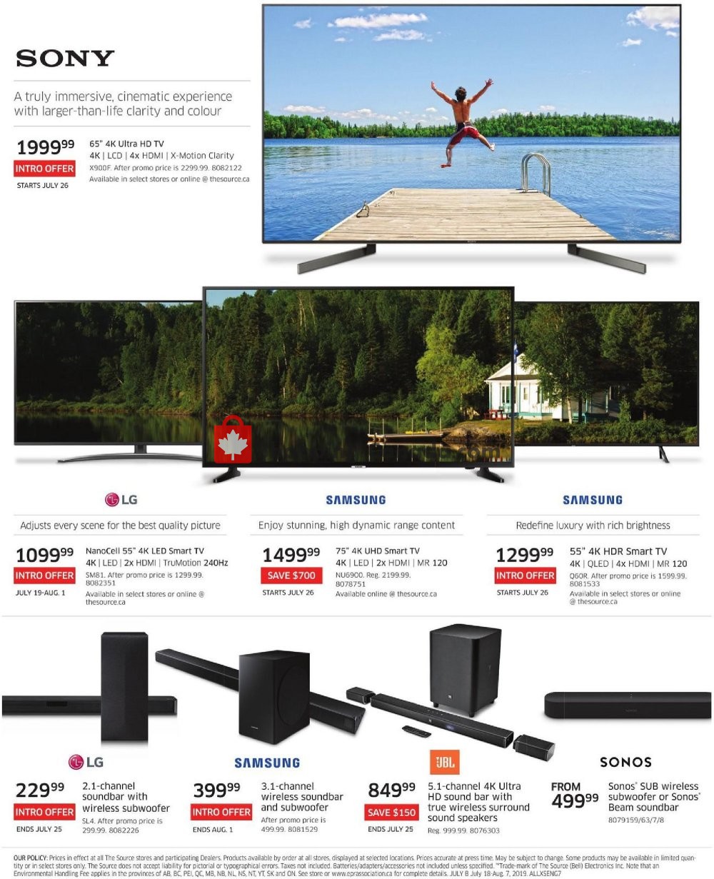 The Source flyer from Thursday July 18, 2019 to Wednesday August 7, 2019 - page 10
