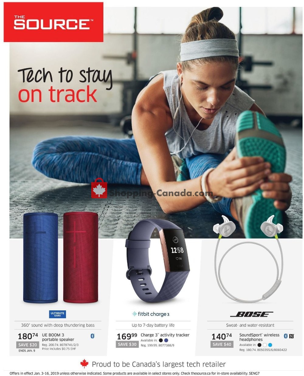 The Source flyer from Thursday January 3, 2019 to Wednesday January 16, 2019 - page 1