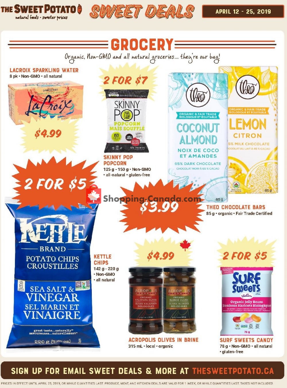The Sweet Potato flyer from Thursday April 18, 2019 to Thursday April 25, 2019 - page 3